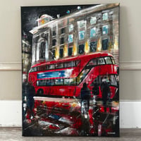 London Bus original painting 