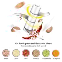 Image 4 of Multi Use Mini Wireless Electric Chopper. Every kitchen needs one!