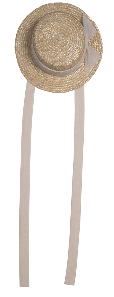 Image of CLASSIC CANOTIER HAT off white