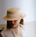 Image of CLASSIC CANOTIER HAT off white