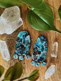 Chunky Marble Studs