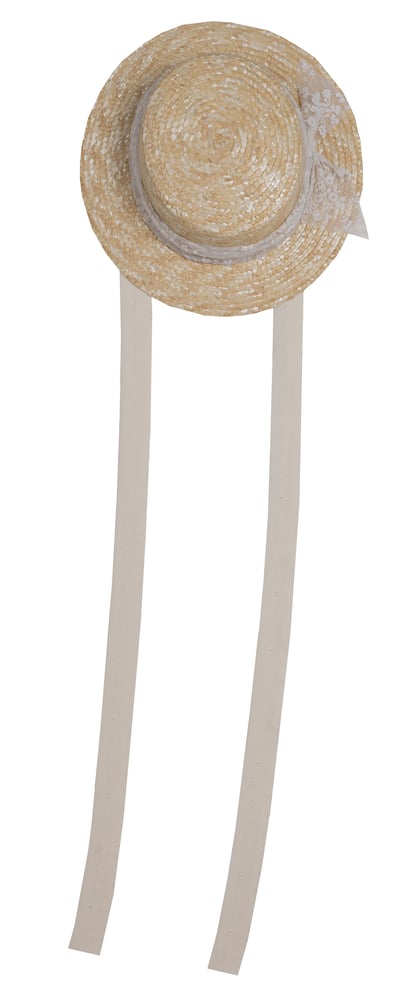 Image of THE CLASSIC CANOTIER HAT lace