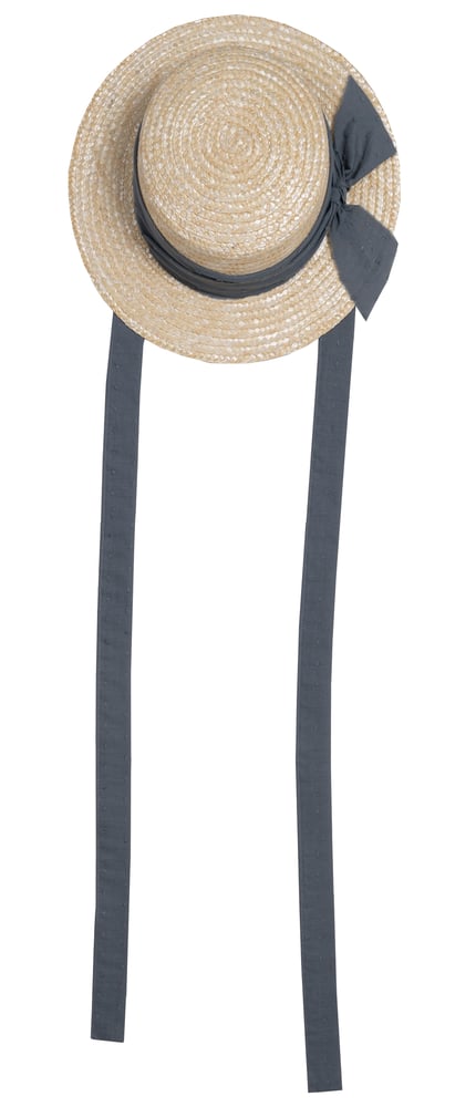 Image of THE CLASSIC CANOTIER HAT stone