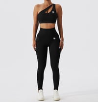 Image 2 of Limitless One-Shoulder Activewear Set 