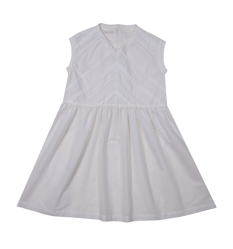 Image of DRESS PAULA off white