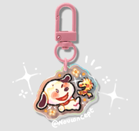 ★ SNOOPY RAINBOW KEYCHAIN ★