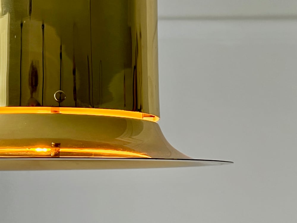 Image of Brass Pendant Light by Hans-Agne Jakobsson, Sweden [II]