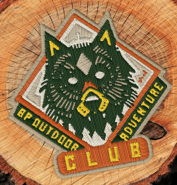 BP Outdoor Adventure Club patch - preorder