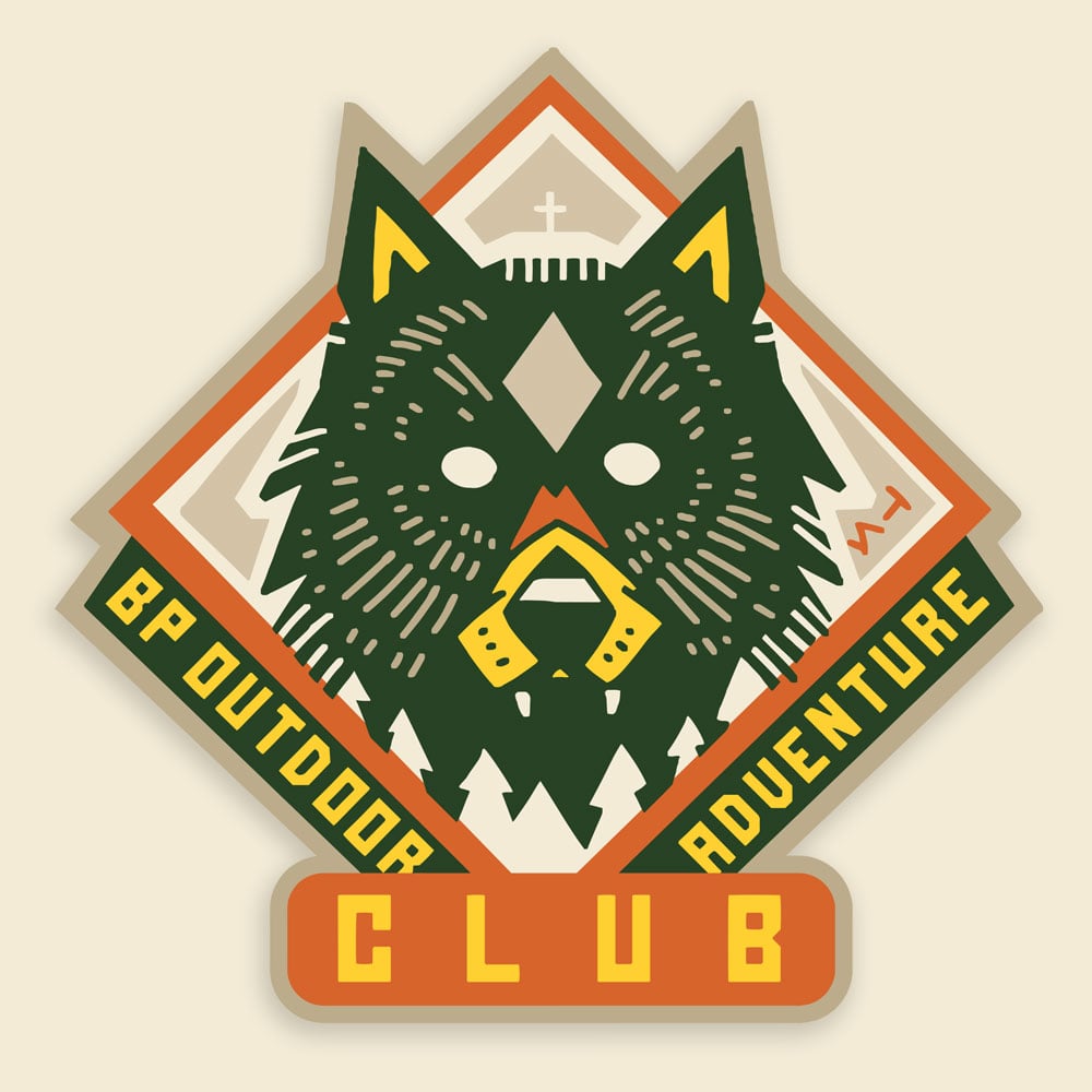 BP Outdoor Adventure Club patch - preorder