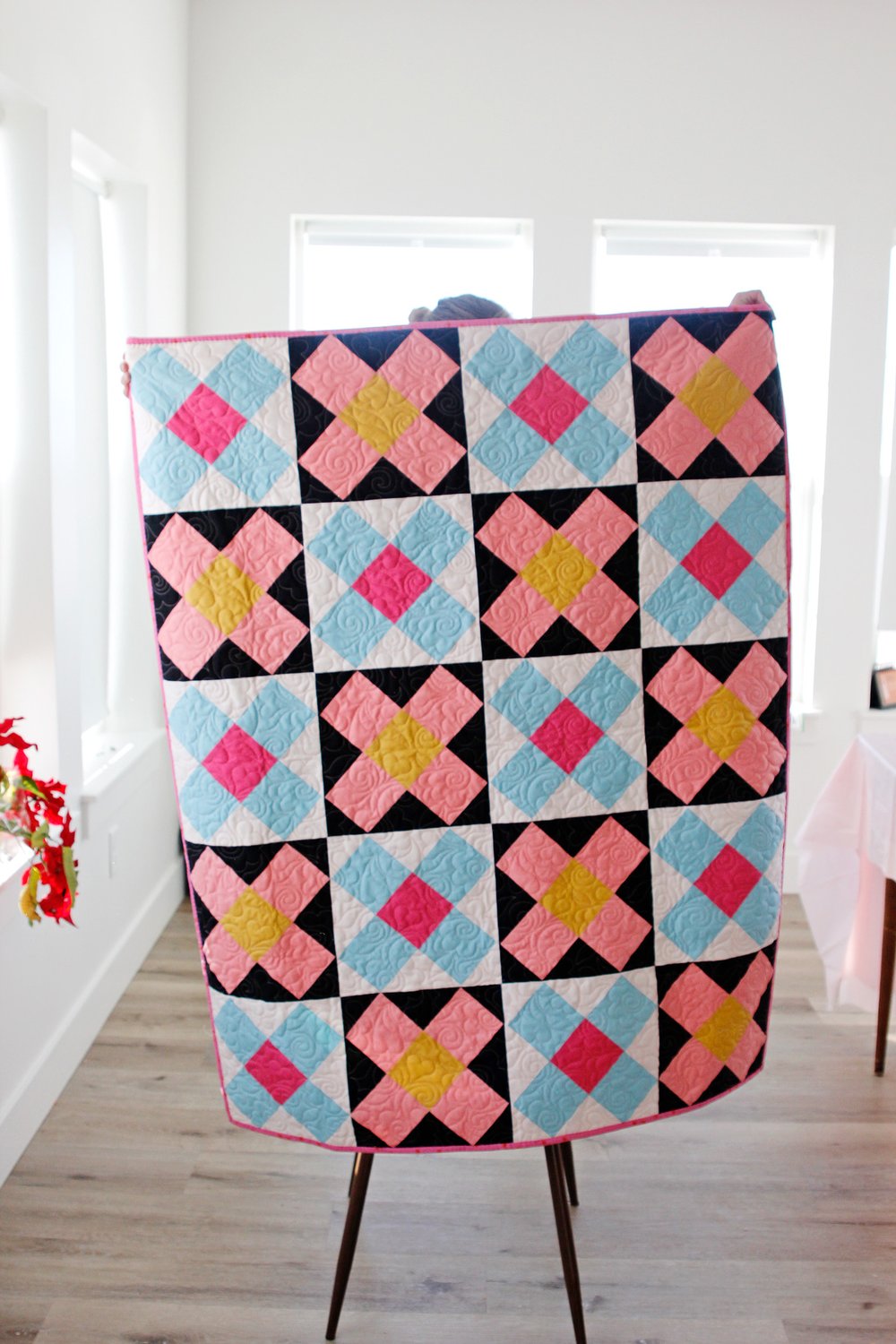 Image of POP ART PATCHWORK Quilt Pattern PDF