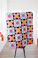 Image 2 of POP ART PATCHWORK Quilt Pattern PDF