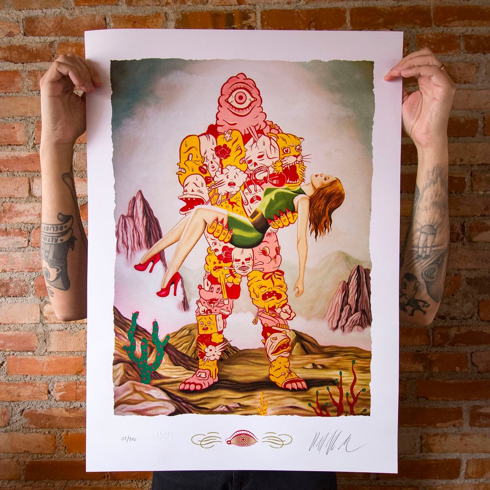 "Burnout" Art Print