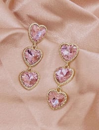 Image 1 of Love Triangle Heart drops 