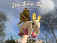 Image 1 of Timothy, the Luna Bun Plushie Crochet Pattern