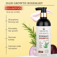 Image 2 of LuxGro Biotin Shampoo – Strengthening & Hydrating Hair Cleanser 
