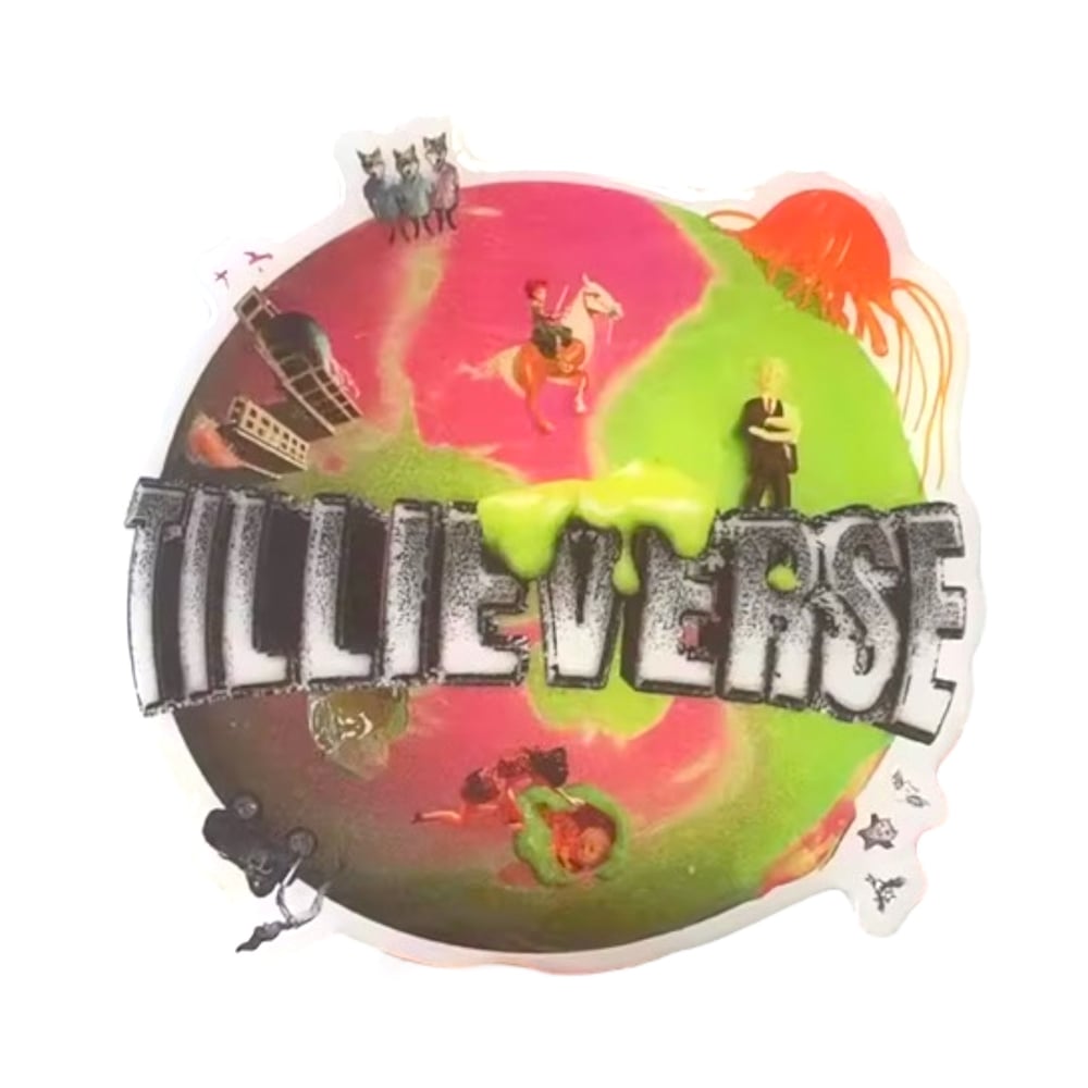 Image of tillieverse raised puff sticker