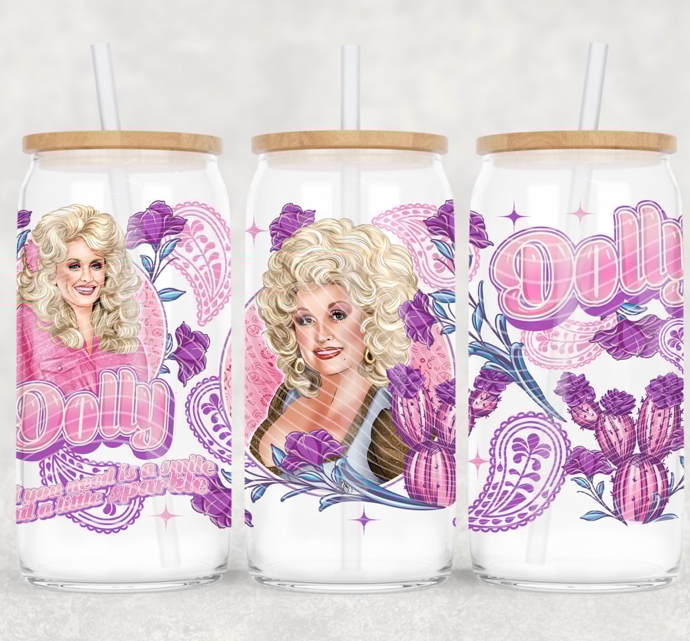 Image of Dolly Double Sided Uv Dtf Wrap W0891