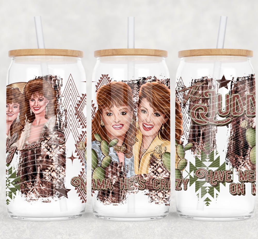 Image of The Judds Double Sided Uv Dtf Wrap W0947