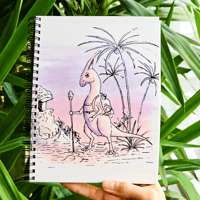 Image 1 of Parasaur Spiral Notebook