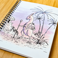 Image 4 of Parasaur Spiral Notebook