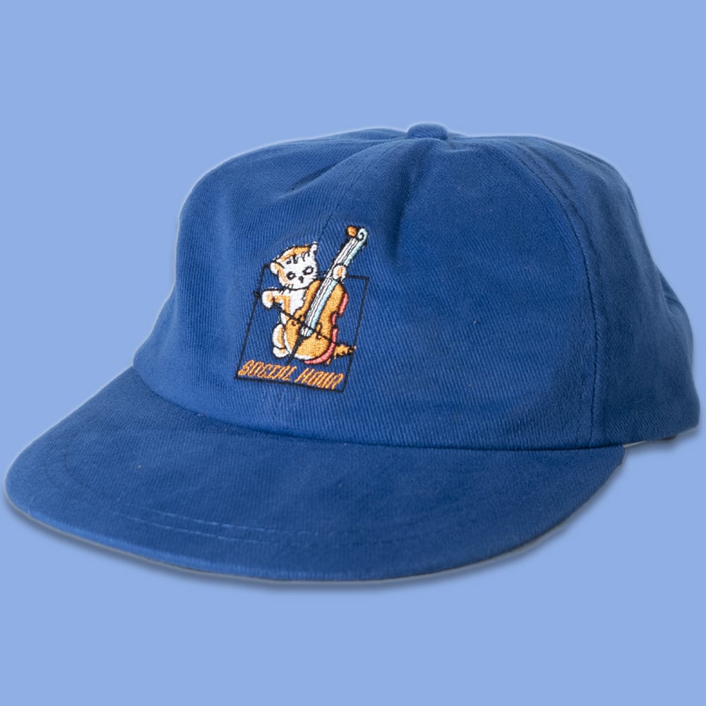 Image of Cat and the Fiddle strapback hat