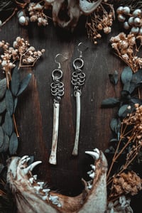 Image 5 of Deer rib earrings 