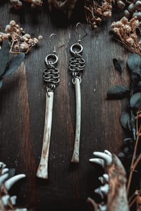Image 7 of Deer rib earrings 