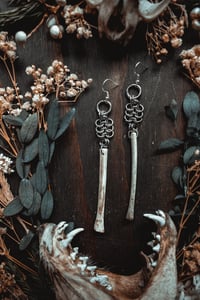 Image 8 of Deer rib earrings 