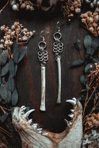 Image 9 of Deer rib earrings 