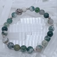 Image 2 of Moss Agate Bracelet