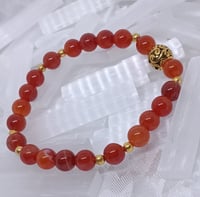 Image 1 of Fire Agate Bracelet