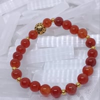Image 2 of Fire Agate Bracelet