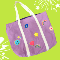 Image 1 of Patch Tote Bag - Tuesday 15th April