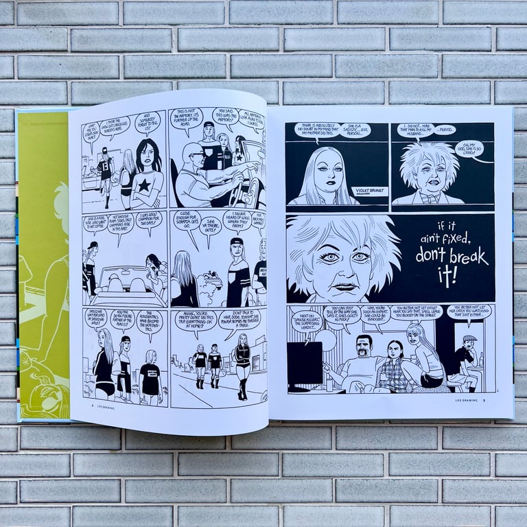 Life Drawing by Jaime Hernandez Image 2