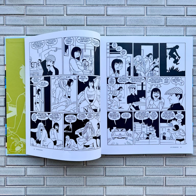 Life Drawing by Jaime Hernandez Image 3