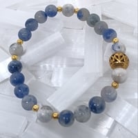 Image 2 of Sodalite Bracelet w/Gold