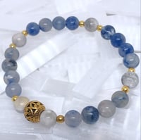 Image 1 of Sodalite Bracelet w/Gold