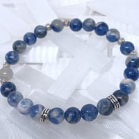 Image 2 of Sodalite Bracelet w/Silver