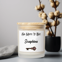 Personalized "So Mote It Be"