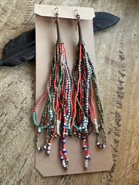 Image 7 of Festive Tassel earrings. n3