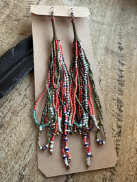 Image 9 of Festive Tassel earrings. n3