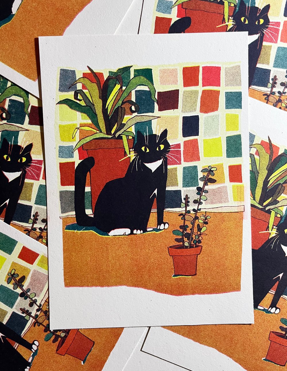 Image of Boog Risograph Print