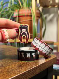 Image 1 of Teeth Tape + Pins!