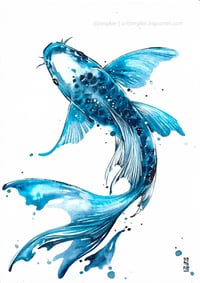 Image 3 of THE BLUE KOI