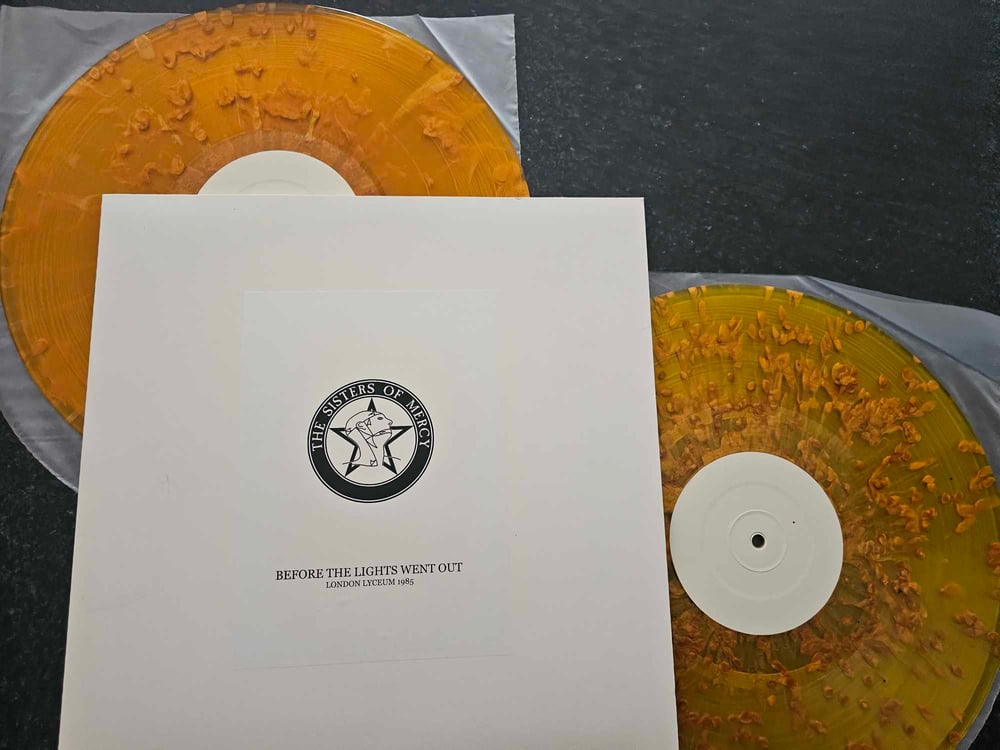Image of THE SISTERS OF MERCY BEFORE THE LIGHTS WENT OUT RARE 2LP PROMO