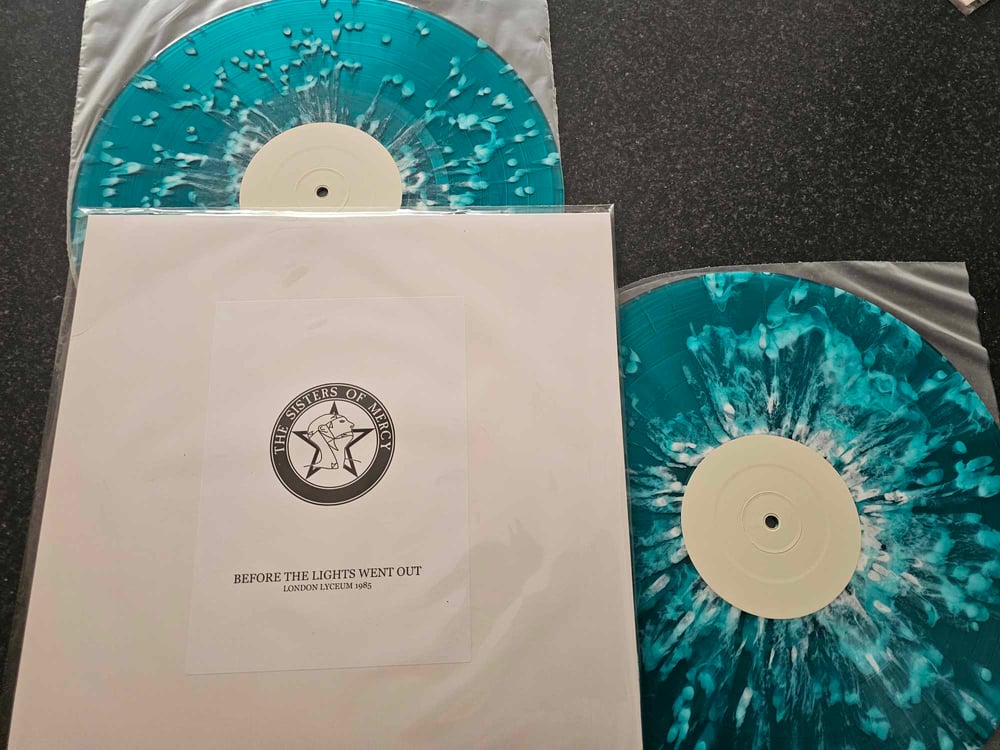 Image of THE SISTERS OF MERCY BEFORE THE LIGHTS WENT OUT RARE 2LP PROMO
