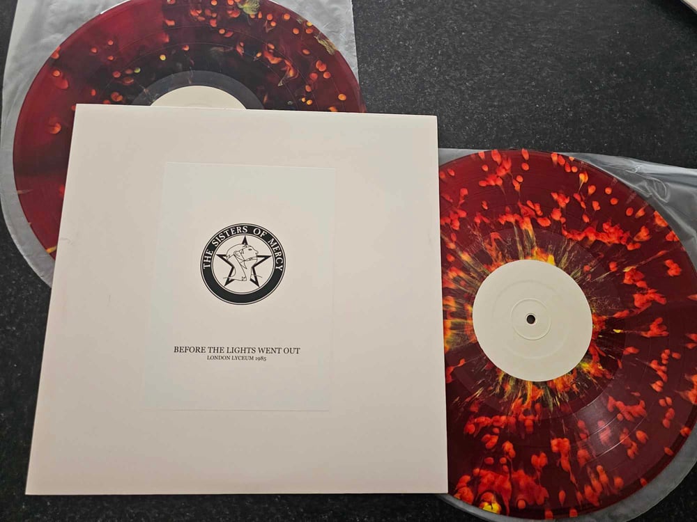 Image of THE SISTERS OF MERCY BEFORE THE LIGHTS WENT OUT RARE 2LP PROMO