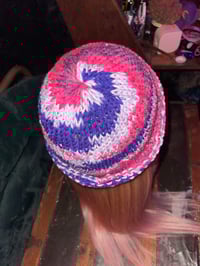 Image 3 of "Cosmic" - Fitted Skullcap 