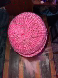 Image 3 of "Flamingo" Fitted Skullcap