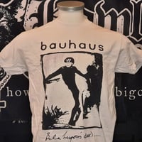 Bauhaus "Bela Lugosi's dead" shirt